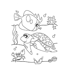 230x230 35 Best Free Printable Ocean Coloring Pages Online