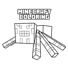 230x230 Minecraft Creeper Coloring Pages Printable
