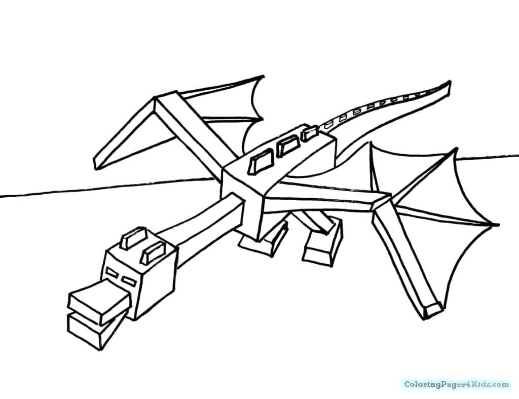 1024x787 Coloring Pages ~ Minecraft Color Pages Coloring Dragon Creeper