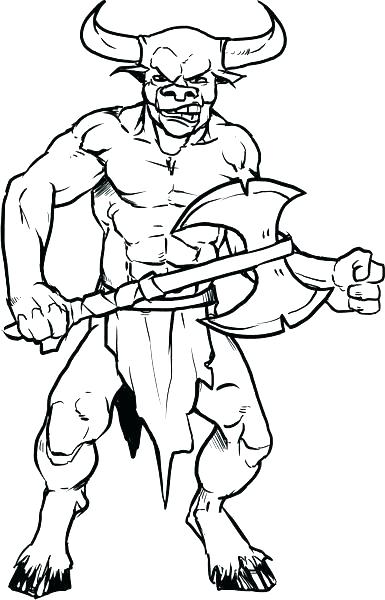 385x600 Scary Monster Coloring Pages Scary Monsters Coloring Sheet By