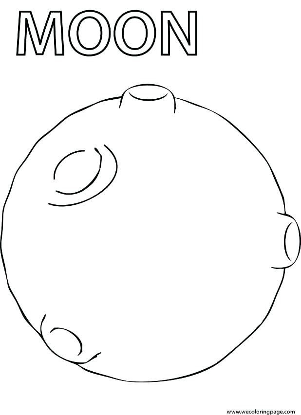 Crescent Coloring Page