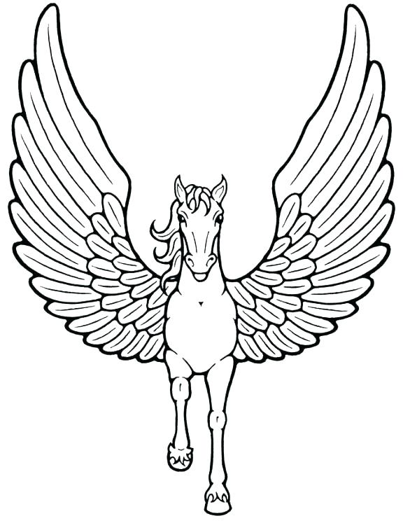 576x747 Unicorn Color Pages Coloring Book Unicorn Also Crescent Moon