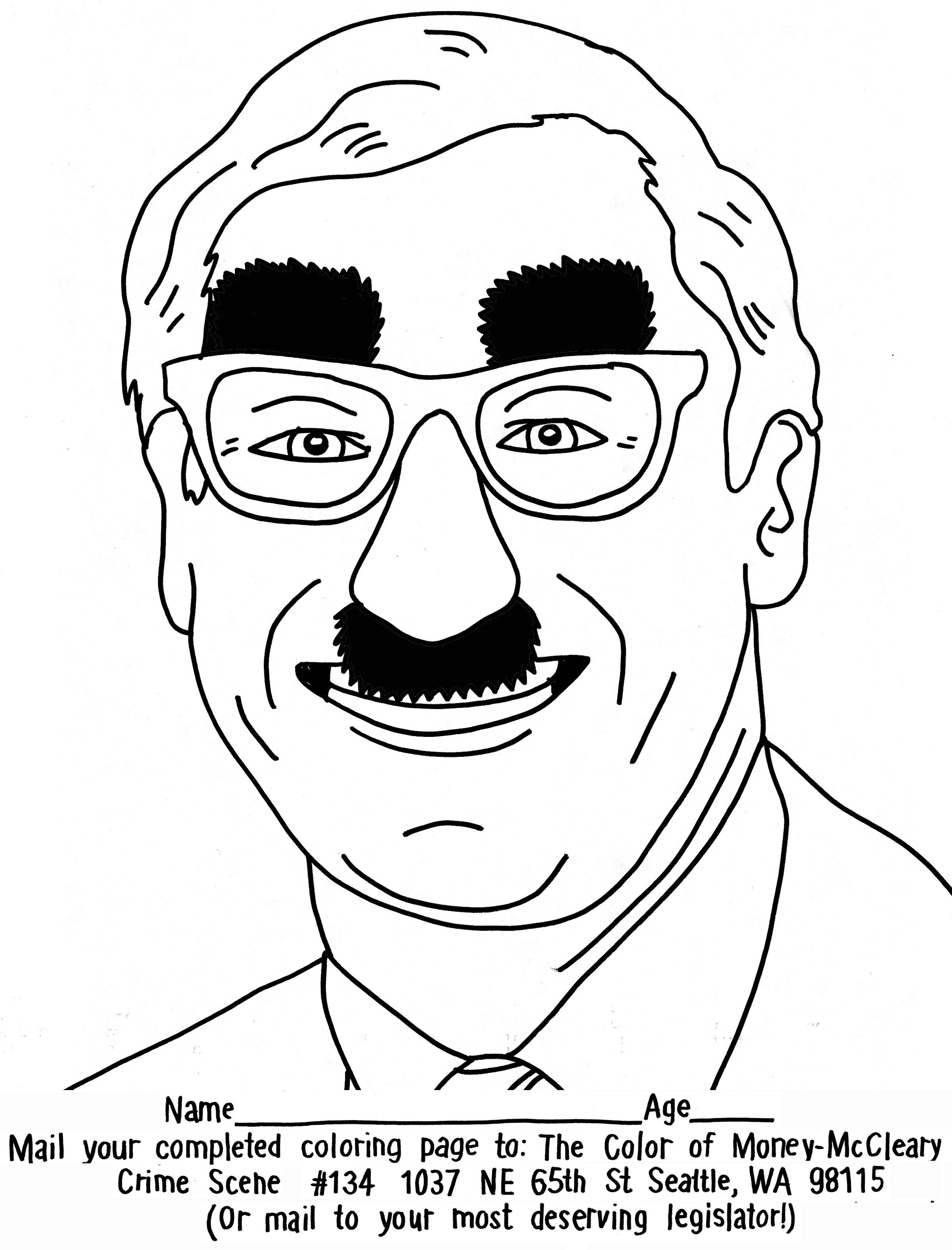 2400x3150 A New Coloring Page Sorry, Governor Inslee, There's No Disguising