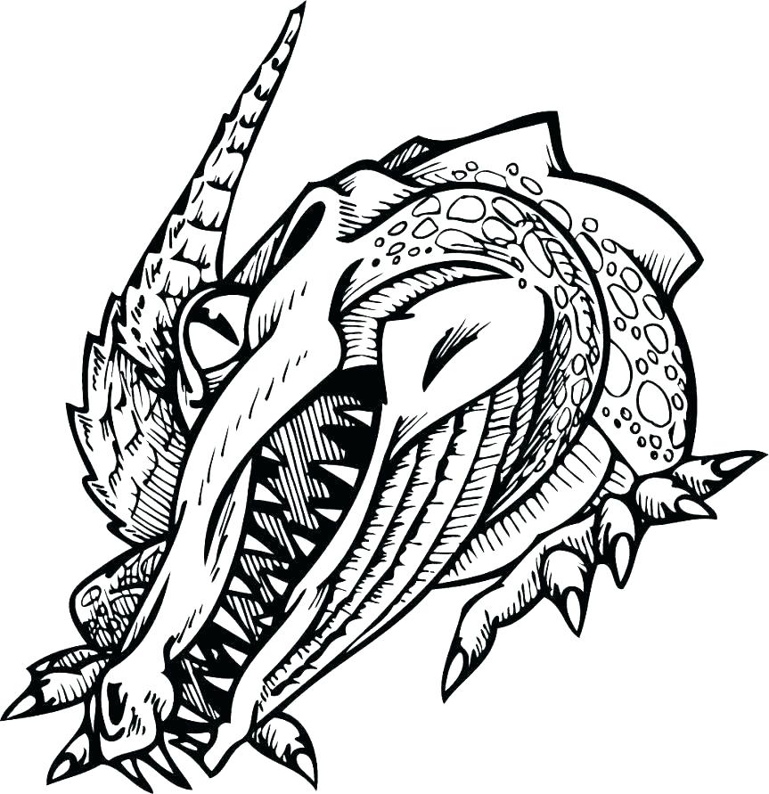 863x891 Crocodile Color Pages Alligator Coloring Page Alligator Coloring