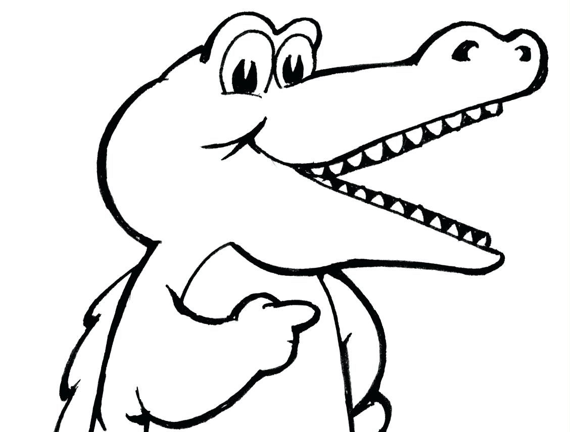 1128x855 Awesome Crocodile Page To Color Design Printable Coloring Sheet