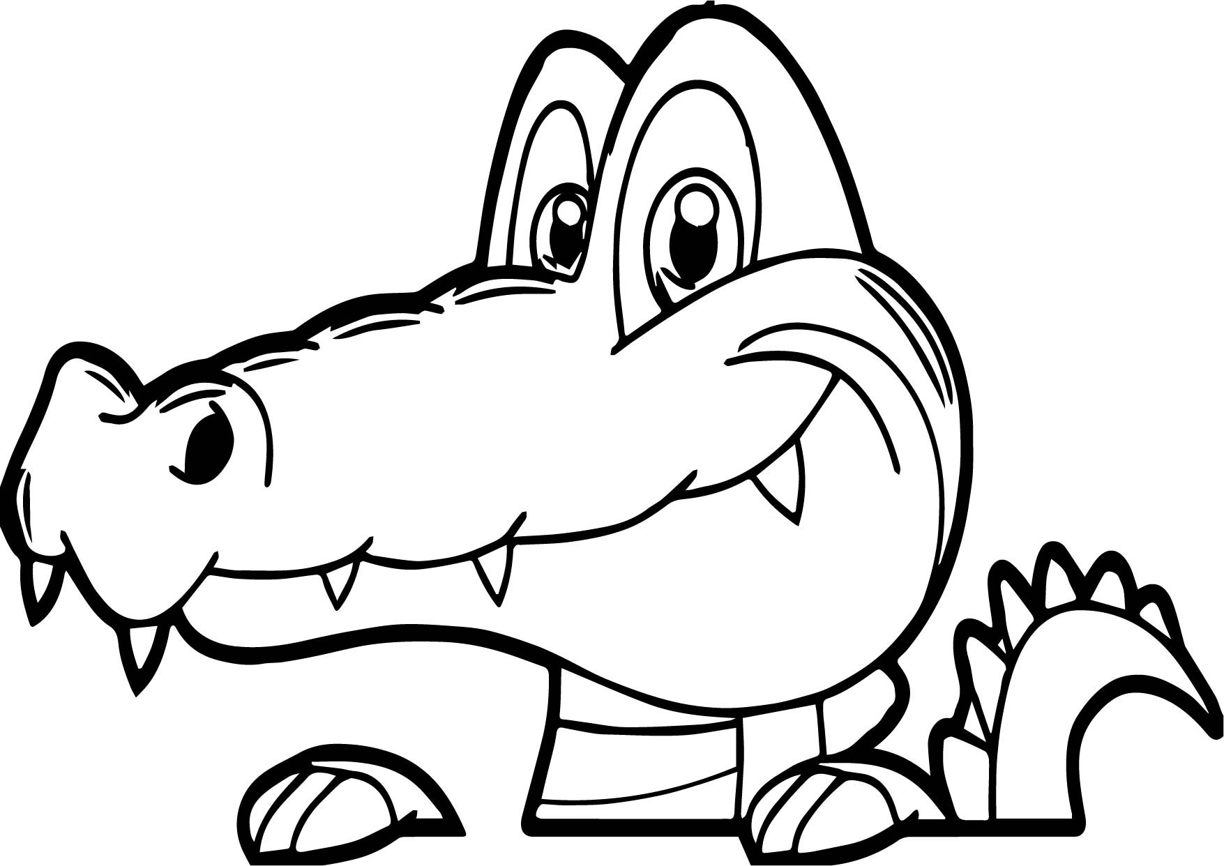 1755x1242 Crocodile Coloring Pages Lenito Crocodile Coloring Pages Free