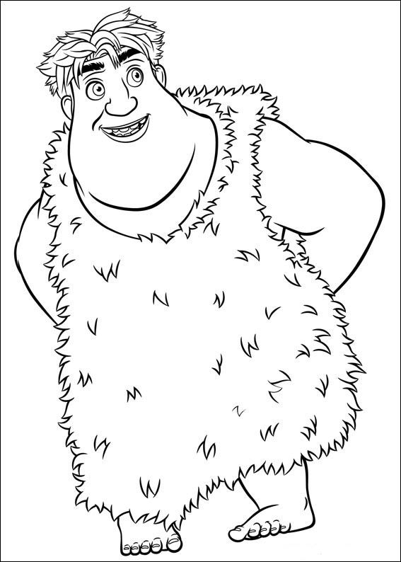 567x794 Croods Coloring Pages For Kids. Printable. Online Coloring. 7