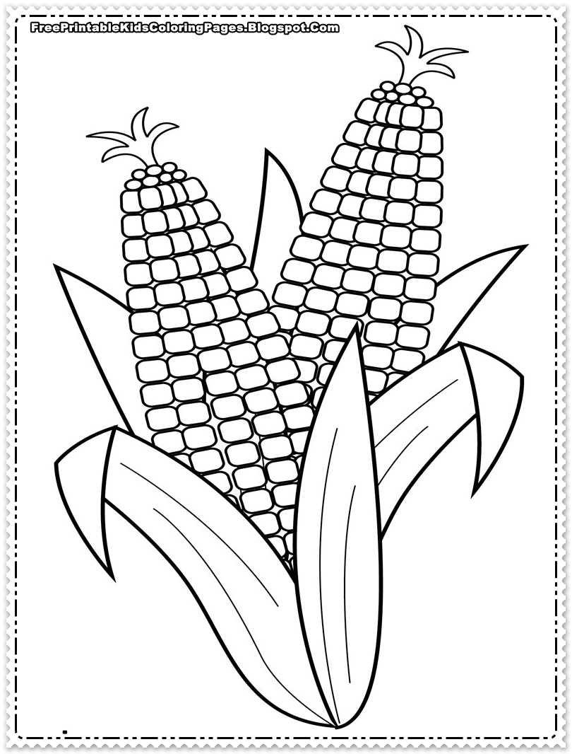 810x1066 Corn Coloring Pages Awesome Free Coloring Pages Of Farm With Crops