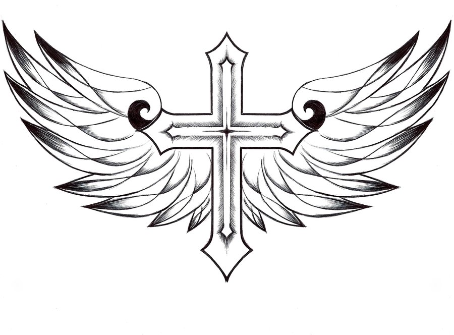 900x664 Heart With Wings Coloring Pages