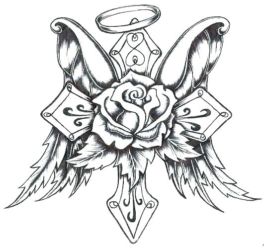 531x497 Heart With Wings Coloring Pages Hearts With Wings Coloring Pages