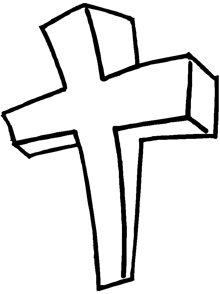 718x957 Cross Coloring Pages Lovely Free Easter Cross Coloring Pages