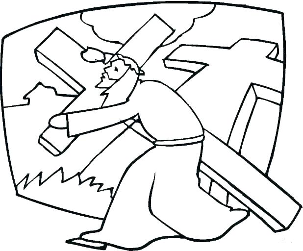 618x512 Cross Coloring Pages To Print Shippa.co