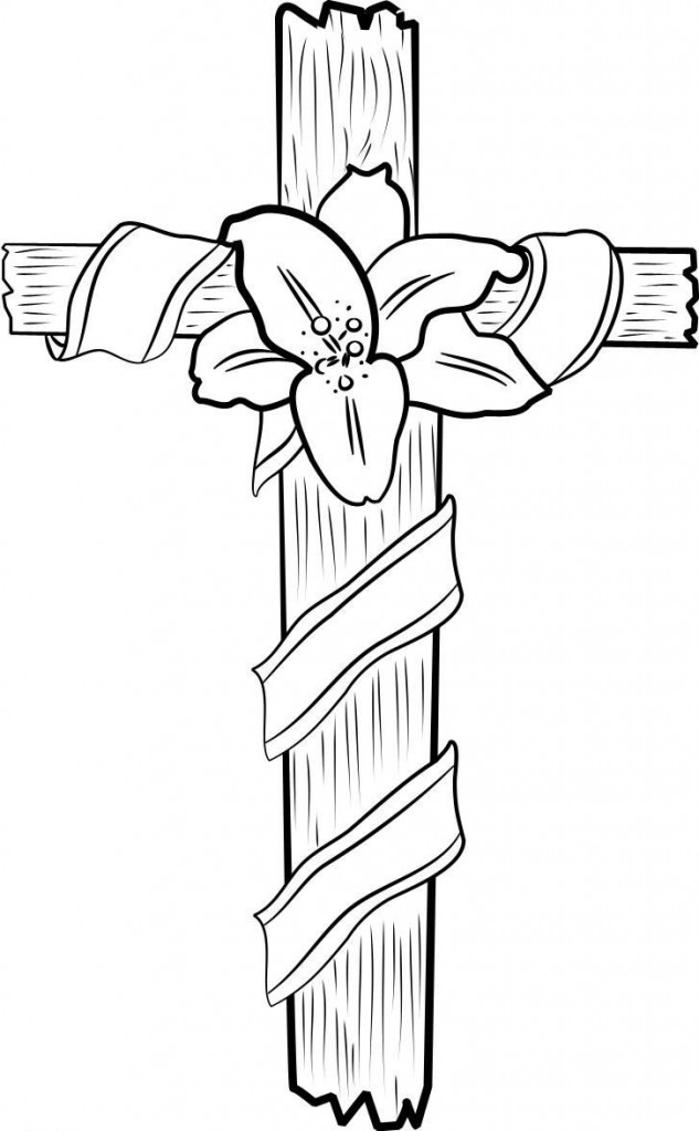 Cross Coloring Pages Printable