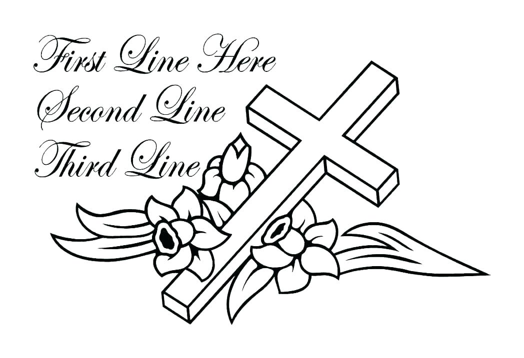 1048x717 Printable Celtic Cross Coloring Pages
