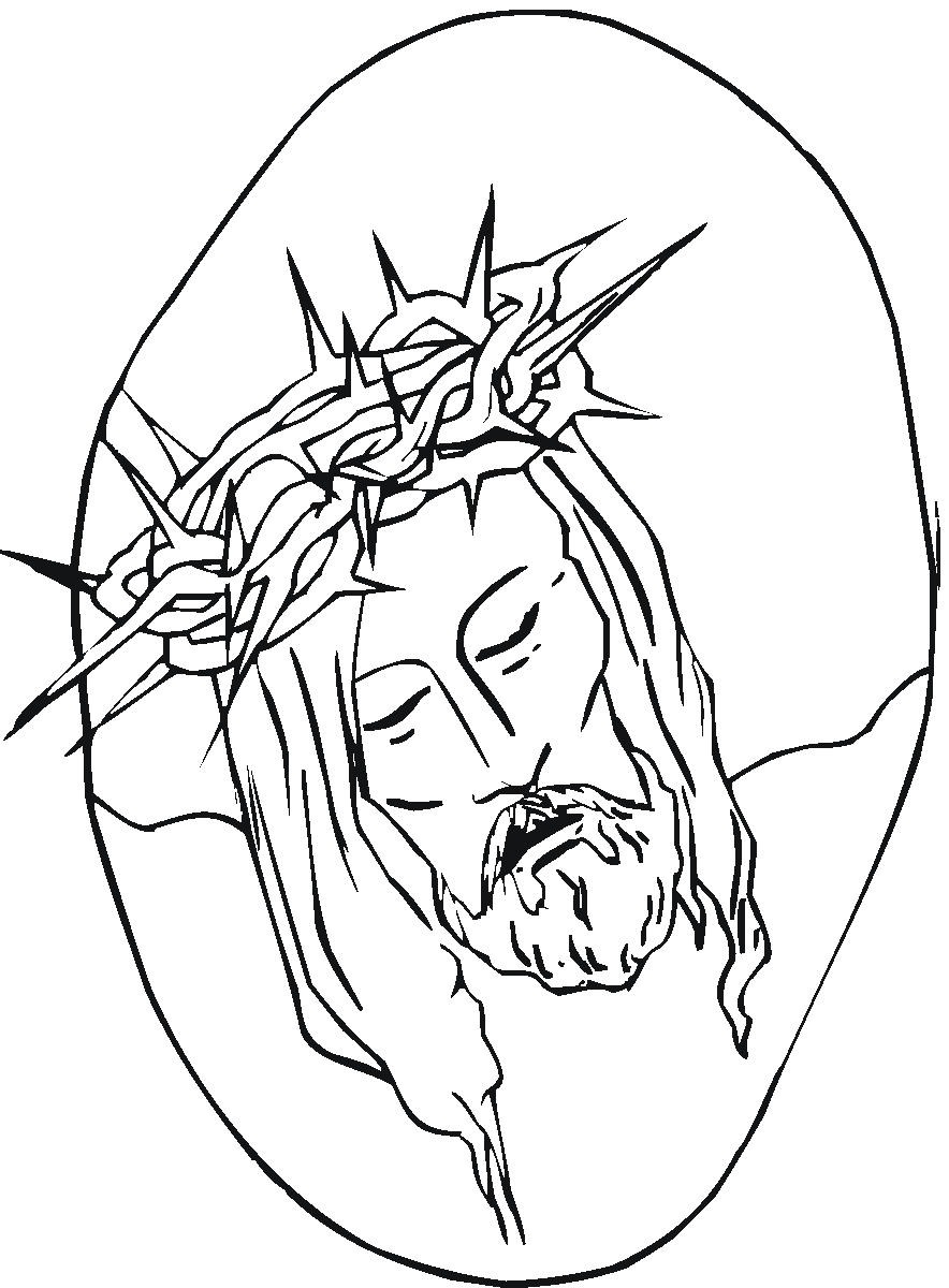 884x1200 Jesus Christ Coloring Pages