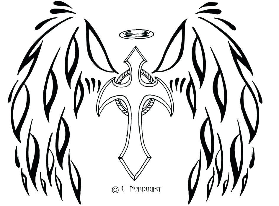 945x698 Cross Coloring Pictures