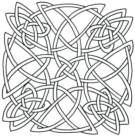 520x522 Celtic Designs Coloring Pages Printable Designs Free Printable