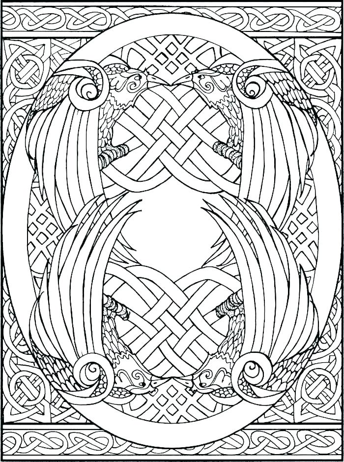 700x940 Celtic Knot Mandala Coloring Page Coloring Pages Coloring Pages