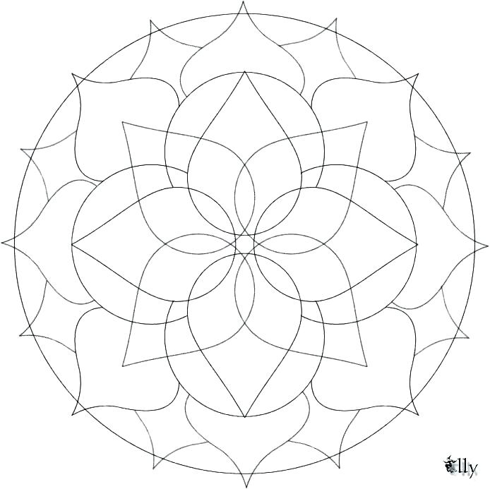 694x693 Celtic Mandalas To Color Celtic Cross Mandala Coloring Pages
