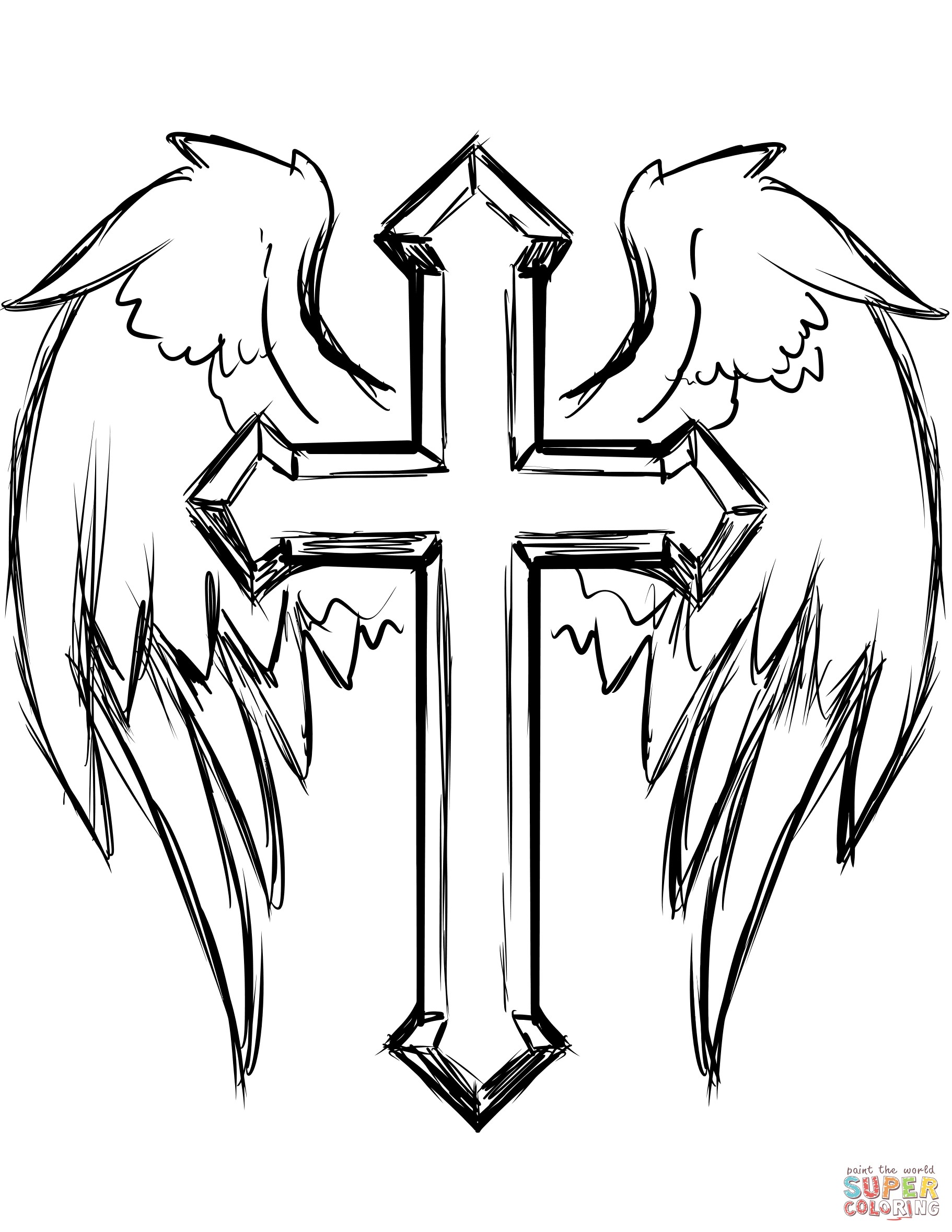 1822x2358 Cross Mandala Coloring Pages Free Draw To Color