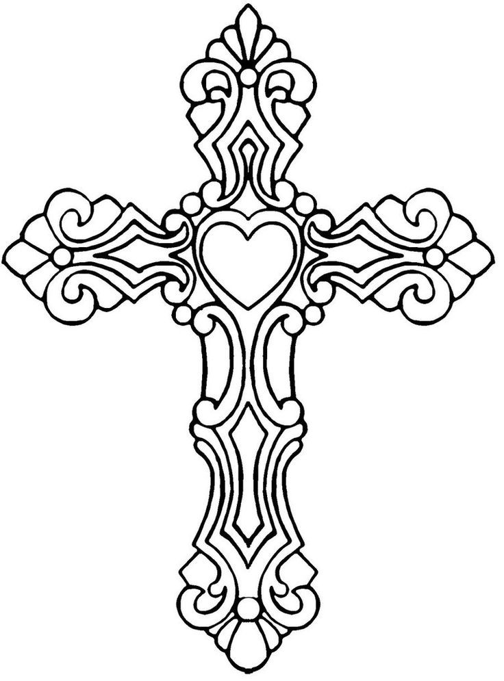 736x995 16 Beautiful Pics Of Cross Tattoo Coloring Pages Free Coloring Pages