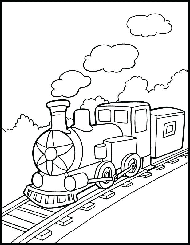 618x798 The Train Coloring Pages Free The Train Coloring The Train