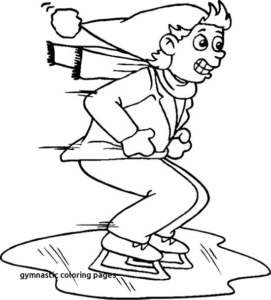 550x608 15 Luxury Rhythmic Gymnastics Coloring Pages