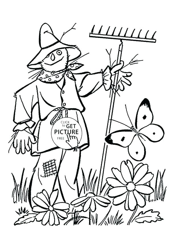 618x835 Crow Coloring Pictures Crows Birds Coloring Pages 2 Scarecrow Crow