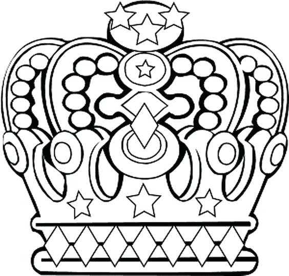 564x539 Coloring Crowns Color Pages Disney Crown Coloring Page Queen