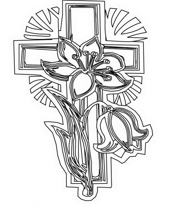 570x675 Good Friday Coloring Pages And Pintables For Kids