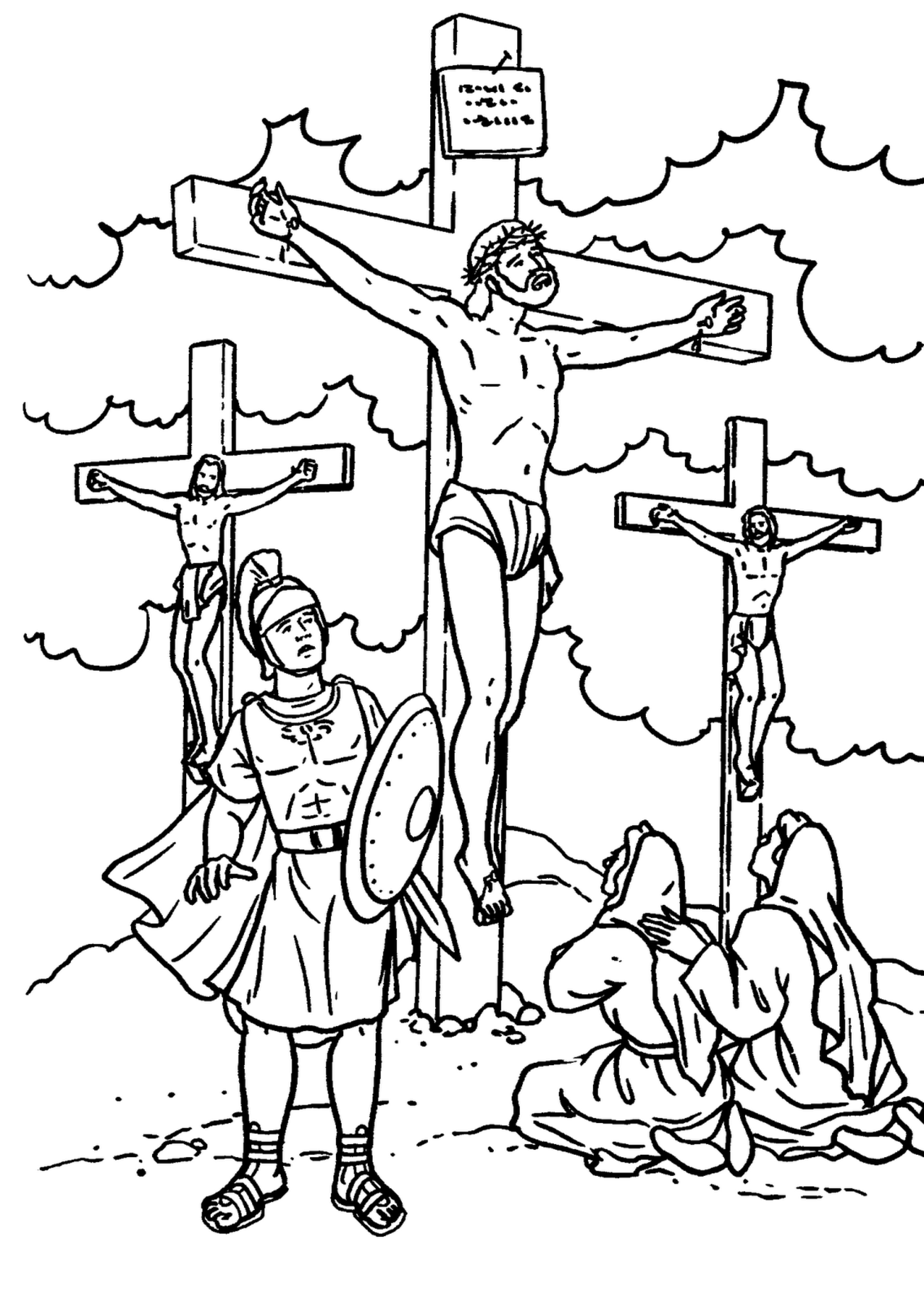 1306x1840 Strong Printable Coloring Pages Religious Items Lesson 9 Jesus Is