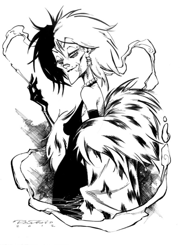 600x813 Cruella De Vil By Khary Randolph By Ashcanallstars