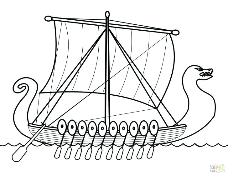 728x563 Coloring Pages Of Boats Medium Size Of Coloring Pages For Kids