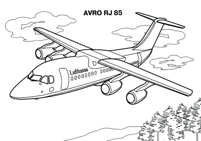 671x471 Coloring Pages Of Planes