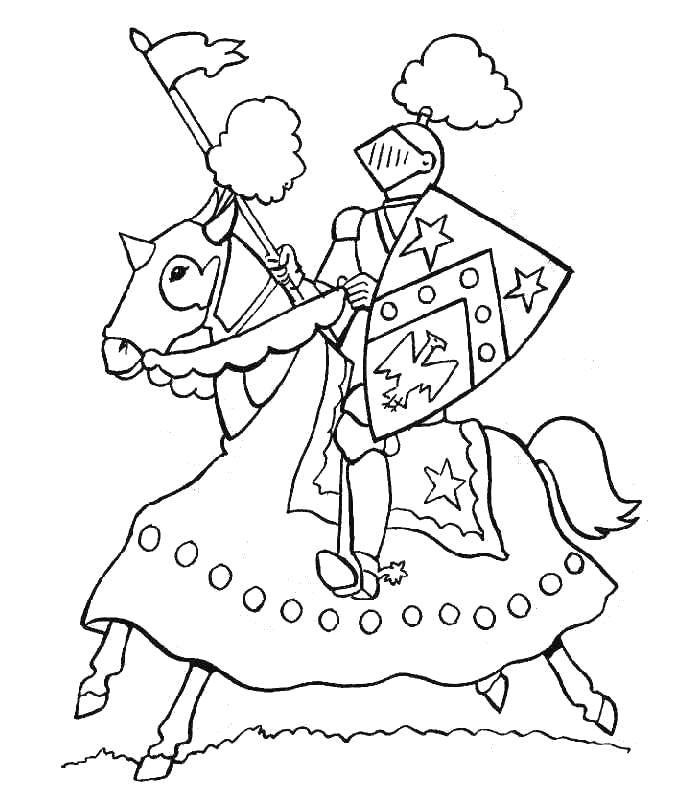 700x803 Knight Coloring Pages Easily Knight Coloring Pages Kids N Fun Com