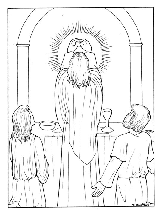 540x723 The Catholic Illustrator's Guild Luminous Mysteries Coloring Book