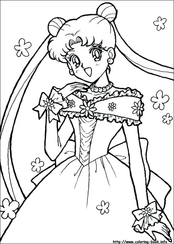 567x794 Sailor Moon Coloring Pages On Coloring Sailor Moon Coloring Pages