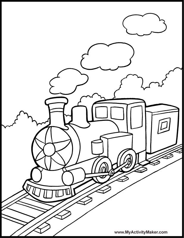 Csx Train Coloring Pages