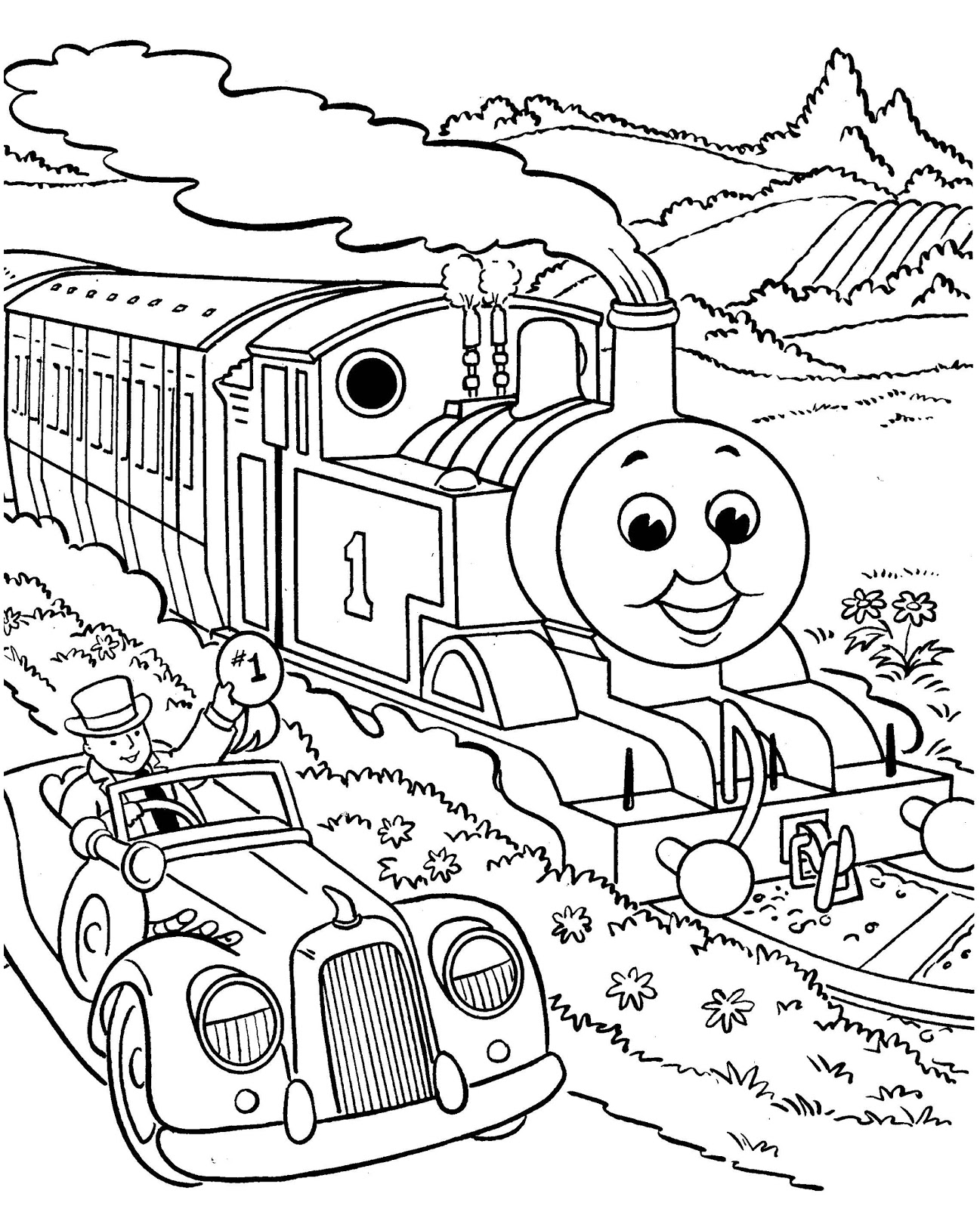1297x1600 Coloring Pages For Train Cars Copy Free Printable Coloring Pages