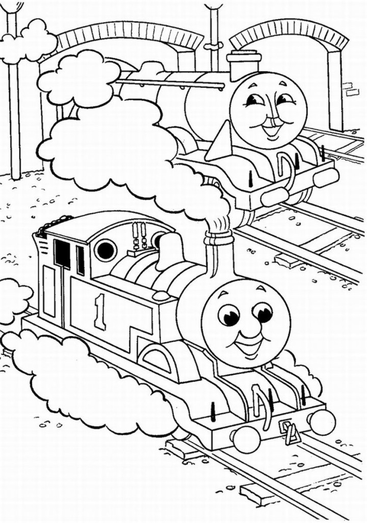 720x1024 Thomas The Train Coloring Books Many Interesting Cliparts
