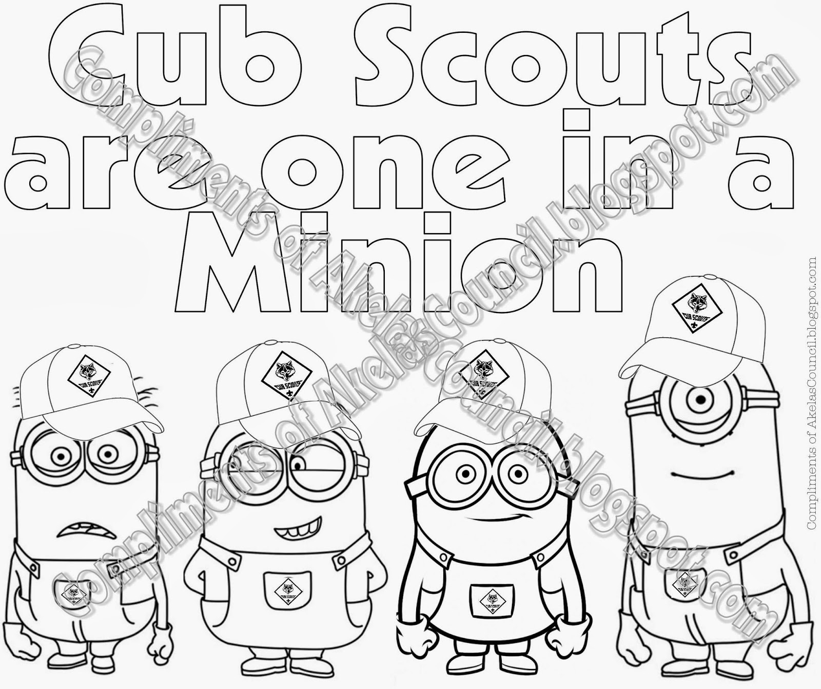 1600x1342 Akela's Council Cub Scout Leader Training Cub Scout Minions