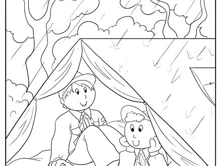 440x330 Cub Scout Coloring Sheets Marvelous Cub Scout Coloring Pages Free