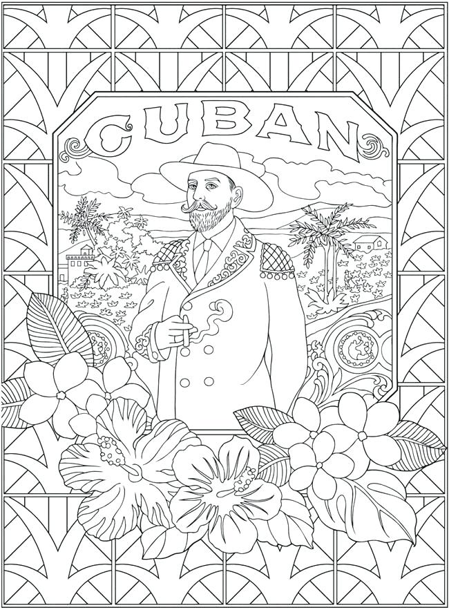 650x883 Cuba Coloring Pages