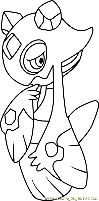394x800 Froslass Pokemon Coloring Page