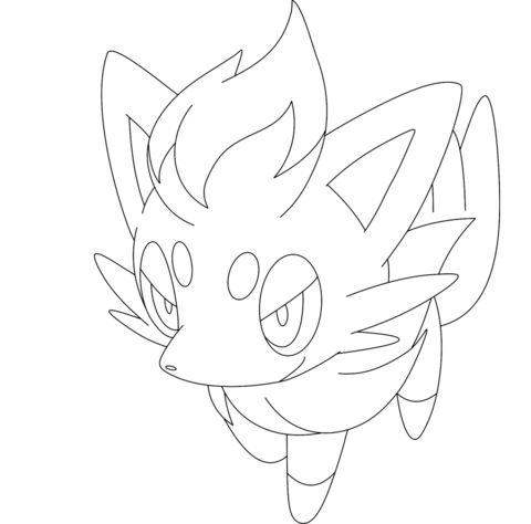 480x474 Oshawott Coloring Page