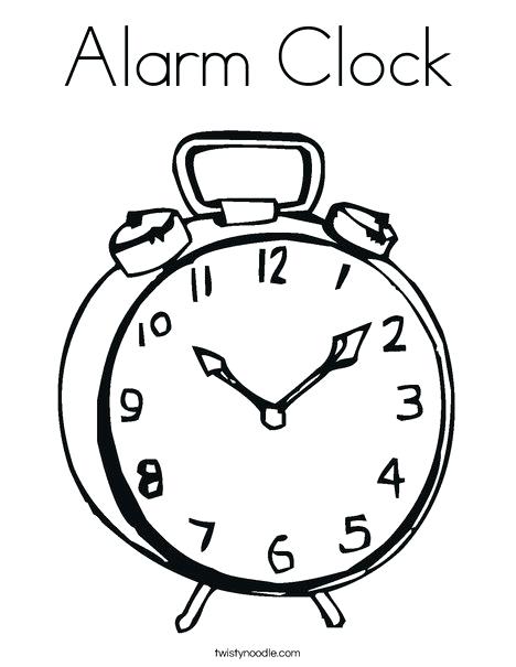 Cuckoo Clock Coloring Page