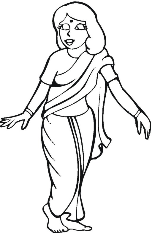 512x780 Cultural Coloring Pages