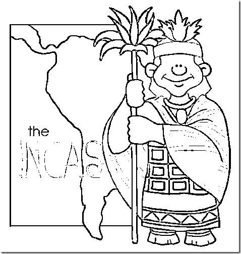 478x504 Ollantay Para Colorear