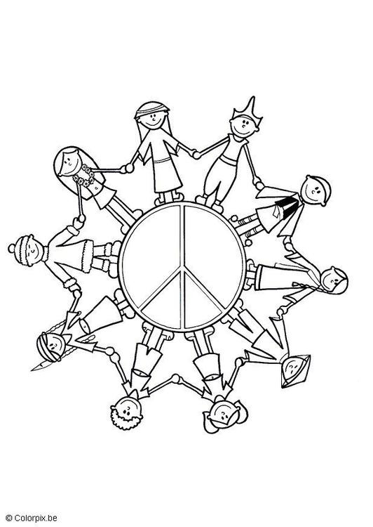 532x750 Children Of The World Colouring Page Child