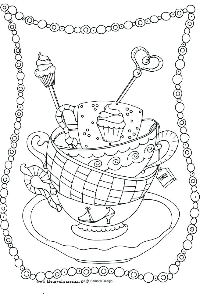 679x960 Best Coloring Images On Coloring Books Coloring Cup Of Coffee